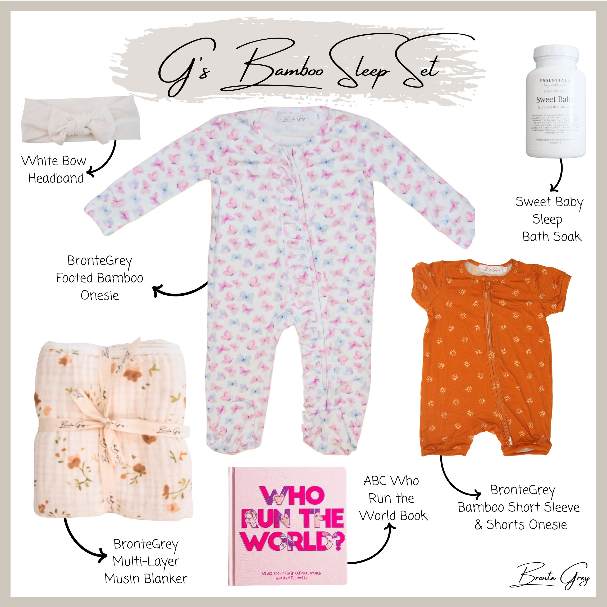 G's Bamboo Sleep Set