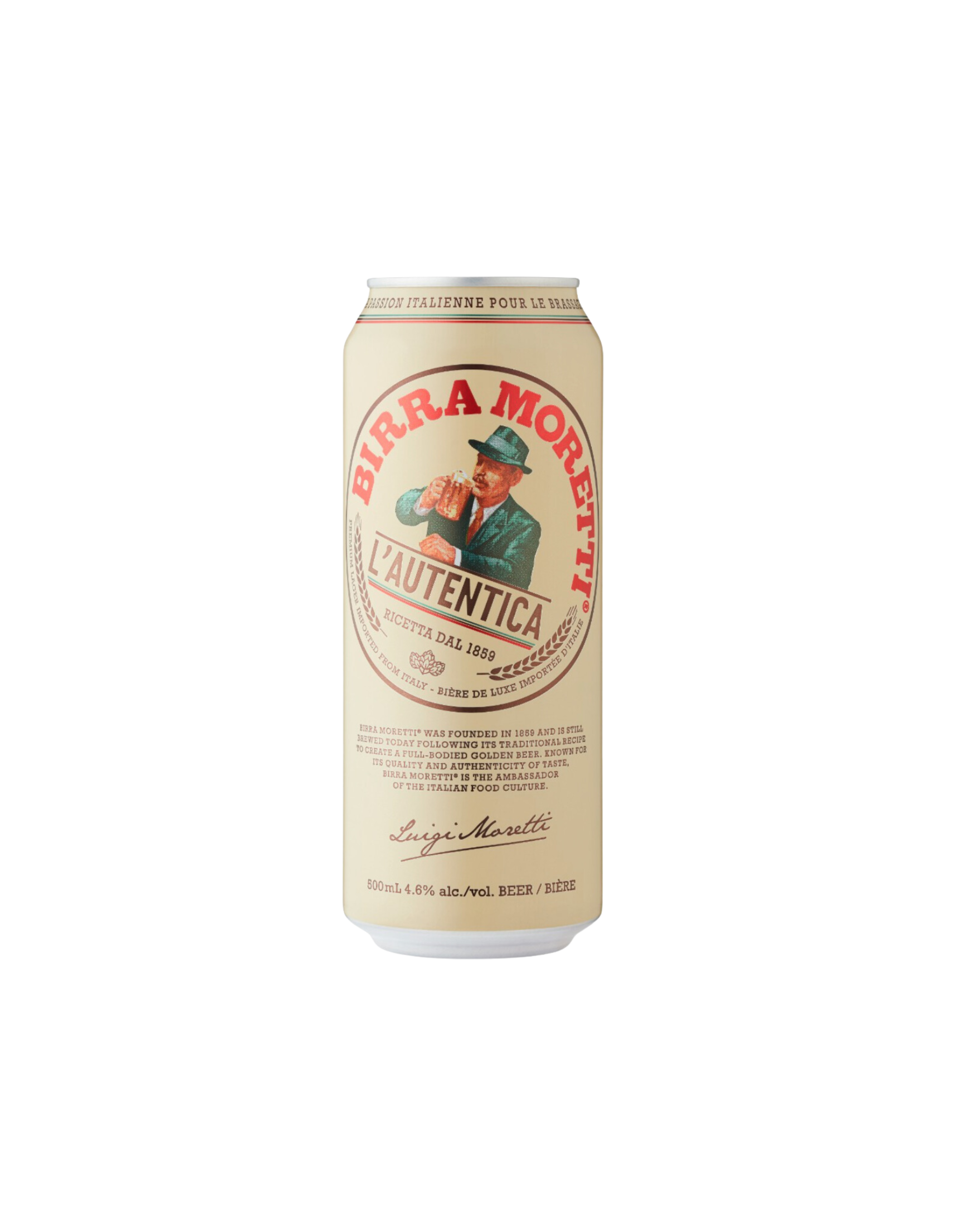 Birra Moretti | 1 x 500 ml Can